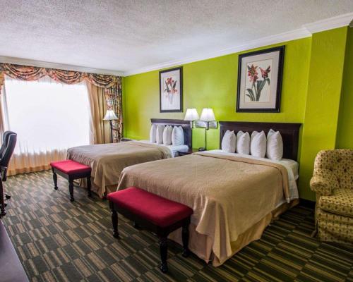 Ένα ή περισσότερα κρεβάτια σε δωμάτιο στο Comfort Inn & Suites Ormond Beach Oceanfront