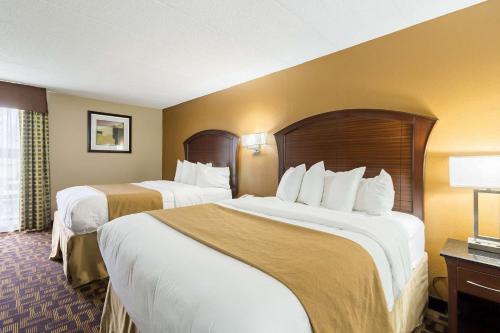 Ein Bett oder Betten in einem Zimmer der Unterkunft Quality Inn & Suites Arden Hills - Saint Paul North