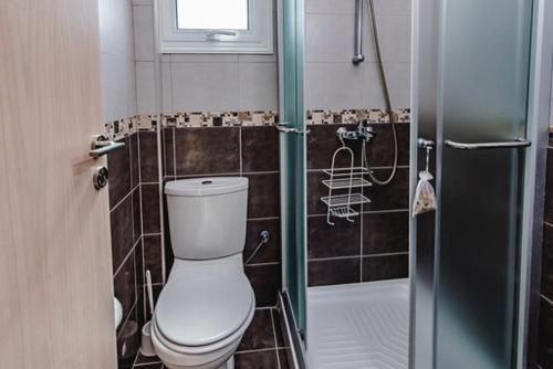 Kupatilo u objektu Timotheos Villa