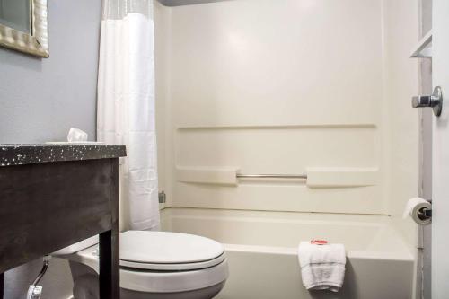 Ένα μπάνιο στο Econo Lodge