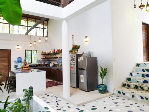 Una cocina o zona de cocina en Riad Masaya