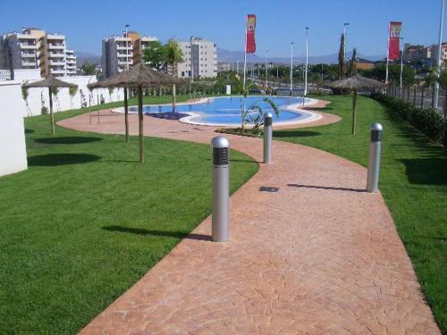 Πισίνα στο ή κοντά στο Arenales Playa by Mar Holidays