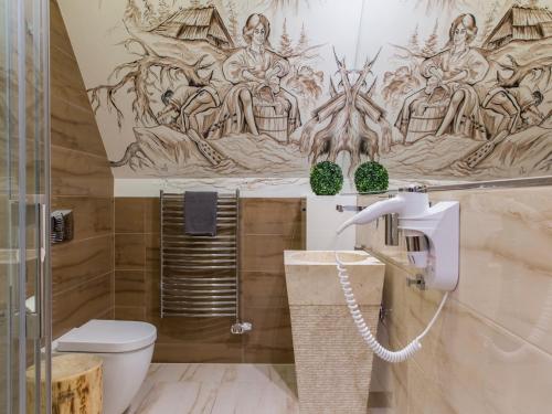 Kúpeľňa v ubytovaní Zakopane Zist Spa Zakopianskie Tarasy