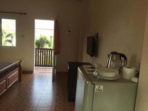 Kuchyň nebo kuchyňský kout v ubytování Bantung Resort