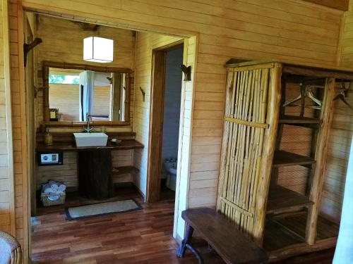 Ванная комната в Tacuapí Lodge