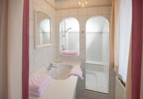 Ett badrum på Apartment Elisabeth Stadler