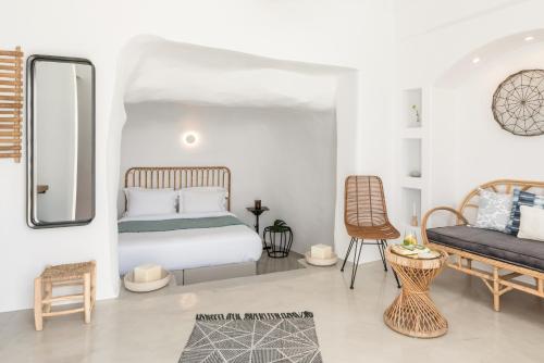 Postel nebo postele na pokoji v ubytování Cocoon Suites