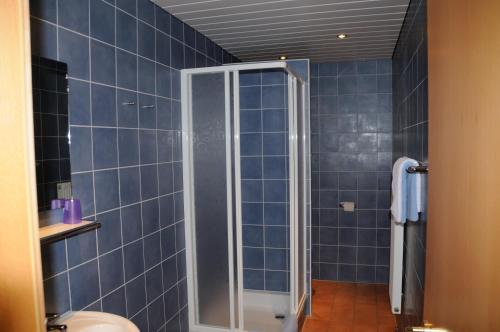 Koupelna v ubytování Strandhotel