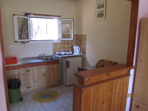 Kuchyň nebo kuchyňský kout v ubytování Corfu Dream Village