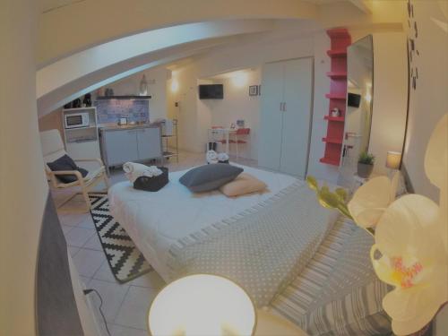 Voodi või voodid majutusasutuse Welcome Brescia Apartments - Volta toas