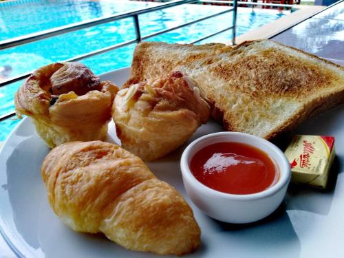 Eten bij of ergens in de buurt van het resort

