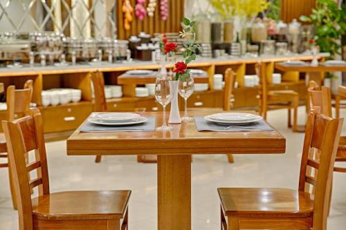 Εστιατόριο ή άλλο μέρος για φαγητό στο Delicate Hotel