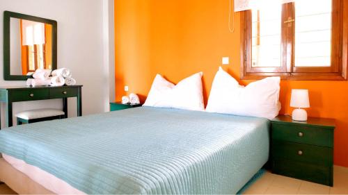 Ένα ή περισσότερα κρεβάτια σε δωμάτιο στο Apartments Balaska 