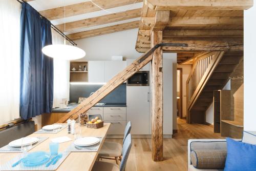 Posezení v ubytování Residence Langes