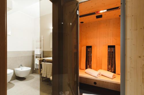 Ванна кімната в Residence Langes