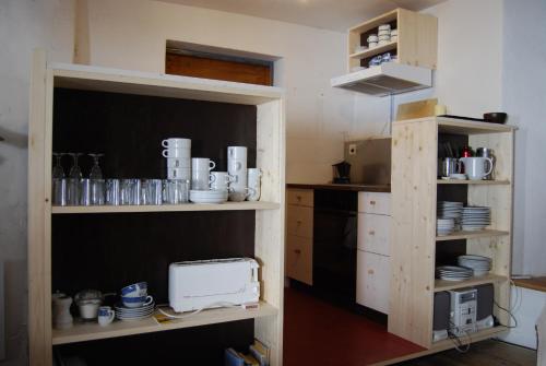 Köök või kööginurk majutusasutuses Tessanda Verdet