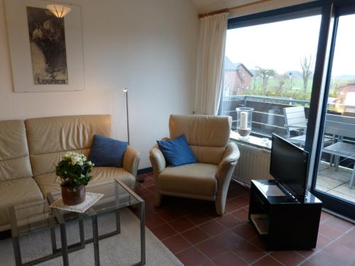 Posezení v ubytování Appartement Kayser Sylt