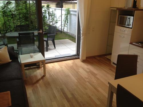 Kuchyň nebo kuchyňský kout v ubytování City Apartment Munich