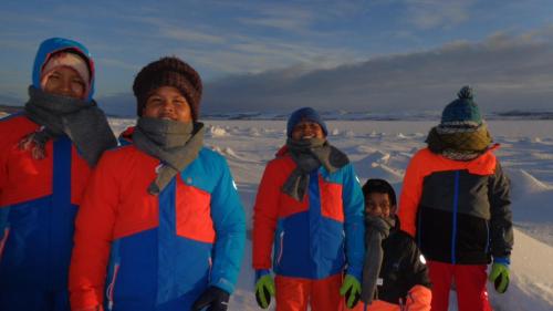 Huéspedes de Varangertunet arctic resort