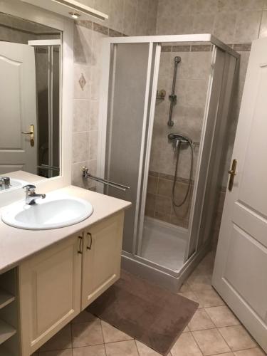 Koupelna v ubytování Gábor Pál 1 Apartman 2 szoba