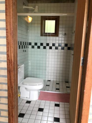 A bathroom at Pousada Santuário da Madre