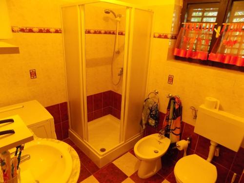 Koupelna v ubytování Apartment in Pridraga/Zadar Riviera 7998
