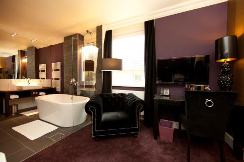 Posezení v ubytování Boutique-Hotel GEORGES