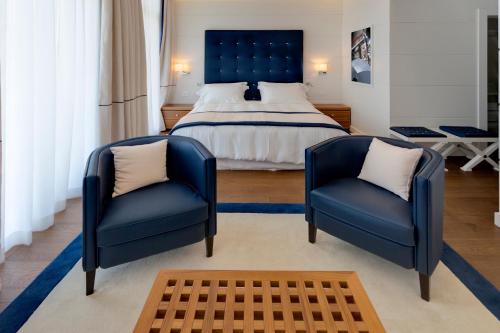 Гостиная зона в Albergo Yacht Club Marina Di Loano