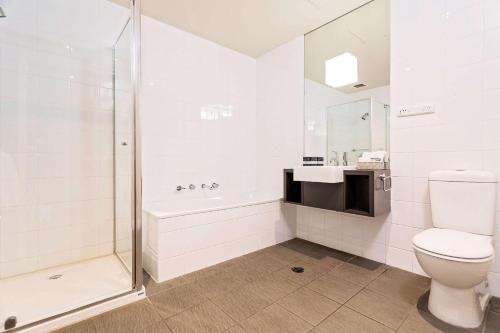 Koupelna v ubytování Mantra Melbourne Melton