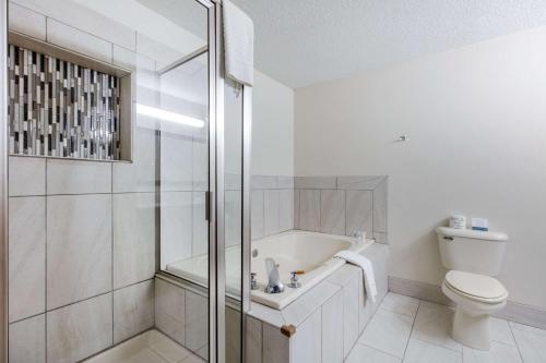 Ένα μπάνιο στο Quality Inn & Suites Mountain Home North