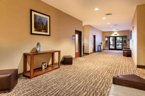 a hallway of a hospital with a waiting room at Comfort Suites Goodyear-West Phoenix in Goodyear