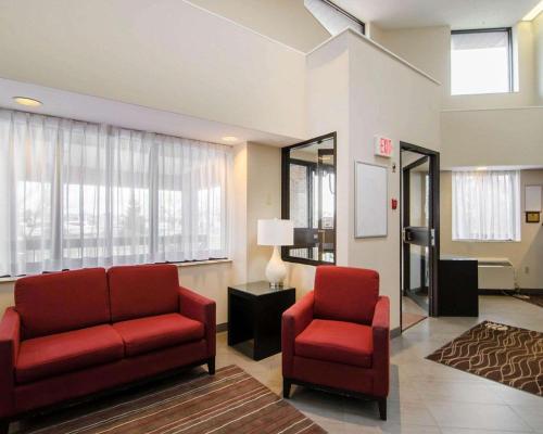Posezení v ubytování Comfort Inn