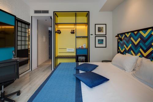 Postel nebo postele na pokoji v ubytování Best Western Hotel Cristallo