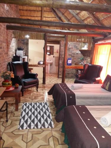 Posezení v ubytování Pride Rock Accommodation