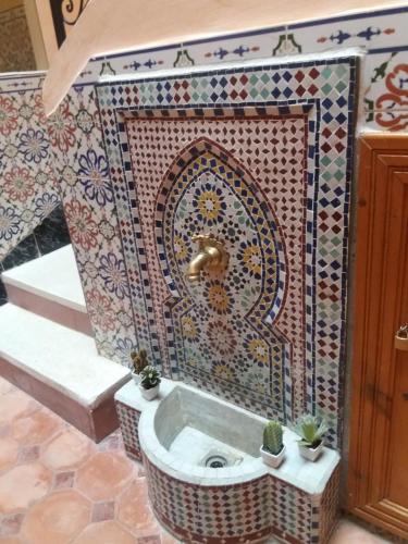 Et badeværelse på Riad Safae
