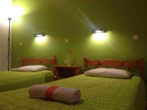 Cama o camas de una habitación en Ionian Breeze Apartments