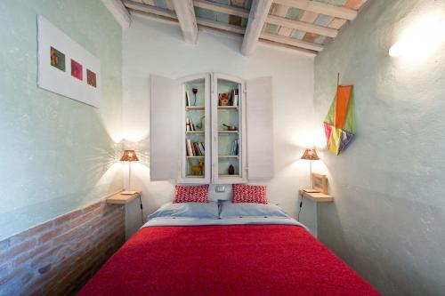 Katil atau katil-katil dalam bilik di Ca' Barbona