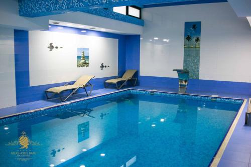 Bazén v ubytování Atlas Hotel Baku nebo v jeho okolí