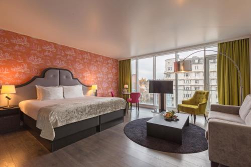 Postel nebo postele na pokoji v ubytování Thon Hotel Bristol Stephanie