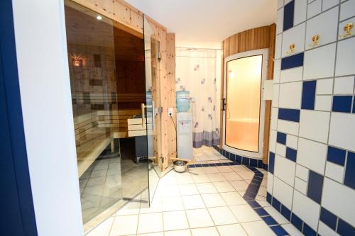 Koupelna v ubytování Hotel Kogler
