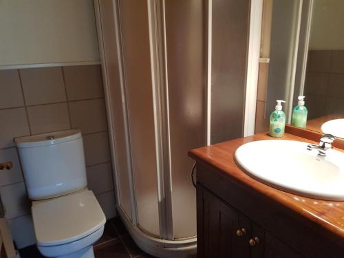 Koupelna v ubytování Apartamento salardu