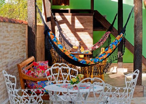 Сад в Chalés Sonho Meu Com Cozinha