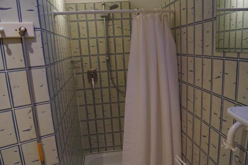 Koupelna v ubytování Hamburg-Rahlstedt, klein aber sehr fein, ILS-nah