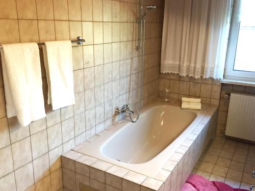 Koupelna v ubytování Ferienwohnung Bechter