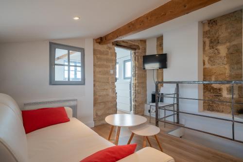 Postel nebo postele na pokoji v ubytování L'Etoile