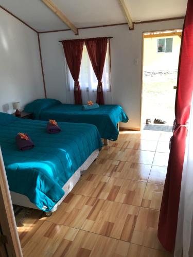 Svetainės erdvė apgyvendinimo įstaigoje HARÉ MANU Rapa Nui