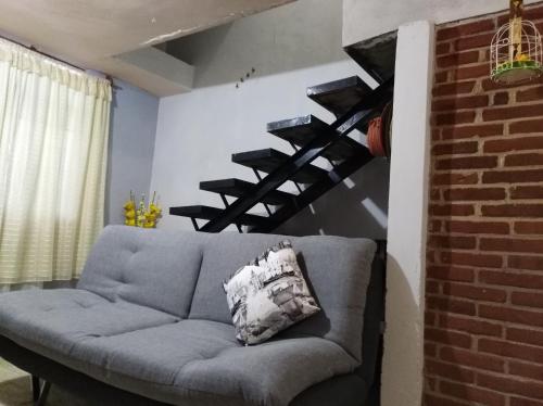 Posezení v ubytování Casita Típica Cholulteca - Completa (8 prs)