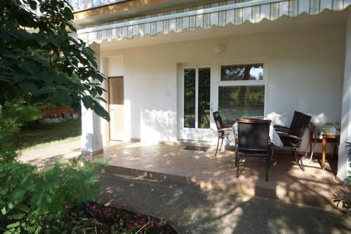 Zahrada ubytování Apartment Cirila