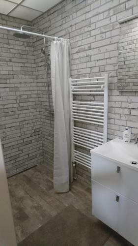 Koupelna v ubytování Apartmán Žamberk