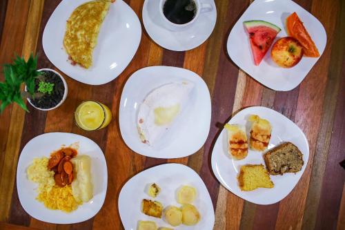 Opções de café da manhã disponíveis para hóspedes em Oriental Flat